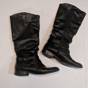 Target Brand Knee High Black Boots  - SIZE 10